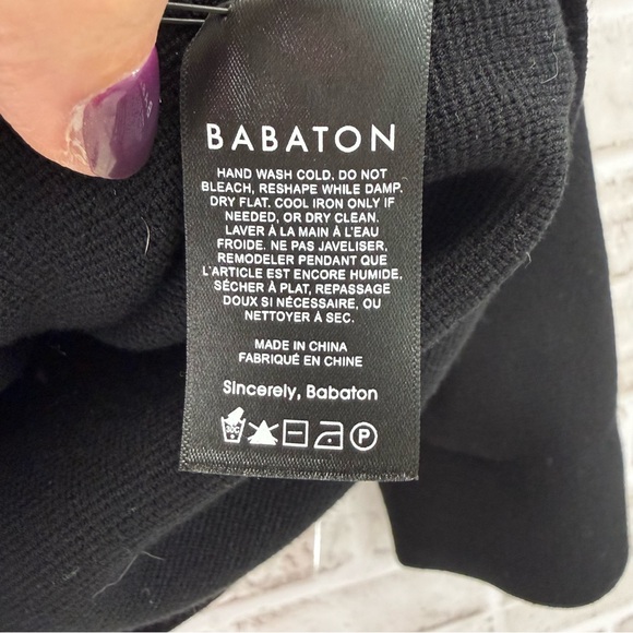 Aritzia babaton society sweater button-up shacket medium - Picture 10 of 11